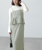 【フリーズマート/FREE'S MART】のペプラムフリルキャミワンピース 人気、トレンドファッション・服の通販 founy(ファニー) ファッション Fashion レディースファッション Fashion for Women ワンピース Dresses キャミソールワンピース Camisole Dresses おすすめ Recommended / Our Picks インナー Innerwear シアー Sheer, See-Through ジャケット Jacket, Outerwear スリット Slit, Slit Detail チュール Tulip, Tulip Motif トリミング Trimming, Decorative Edge フリル Frill, Ruffle ペプラム Peplum, Flared Hem thumbnail ミントグリーン|ID: prp329100004745265 ipo3291000000034824576