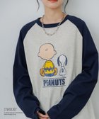 【レトロガール/RETRO GIRL】のPEANUTSラグランロンT 人気、トレンドファッション・服の通販 founy(ファニー) ファッション Fashion レディースファッション Fashion for Women トップス・カットソー Cut & Sew Tops ロングTシャツ・Tシャツ Longline T-Shirts & Tees おすすめ Recommended / Our Picks キャップ Cap, Baseball Cap コラボ Collaboration, Collab トレンド Trend, Trending Now フロント Front, Front Design プリント Print, Printed Pattern ベーシック Basic, Essential 秋 Autumn thumbnail ブルー|ID: prp329100004745269 ipo3291000000034436661