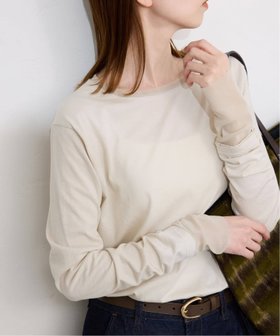 【スローブ イエナ/SLOBE IENA】の《WEB限定/追加2》レイヤードスリーブロンTEE 人気、トレンドファッション・服の通販 founy(ファニー) ファッション Fashion レディースファッション Fashion for Women トップス・カットソー Cut & Sew Tops ロングTシャツ・Tシャツ Longline T-Shirts & Tees 2025年 2025 2025-2026秋冬・A/W Autumn/Winter 2025–26 AW25–26 おすすめ Recommended / Our Picks インナー Innerwear カットソー Cut and Sewn Top カーディガン Cardigan, Knitwear ジャケット Jacket, Outerwear スウェット / スエット Sweatshirt, Sweatwear チュール Tulip, Tulip Motif ベーシック Basic, Essential |ID:prp329100004745296