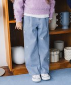 【グローバルワーク/GLOBAL WORK / KIDS】のあったかGOODデニムワイド/キッズ/595633 ブルーデニム82|ID: prp329100004745352 ipo3291000000035015778