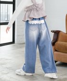 【グローバルワーク/GLOBAL WORK / KIDS】のあったかGOODデニムワイド/キッズ/595633 ブルーデニム86|ID: prp329100004745352 ipo3291000000035148879