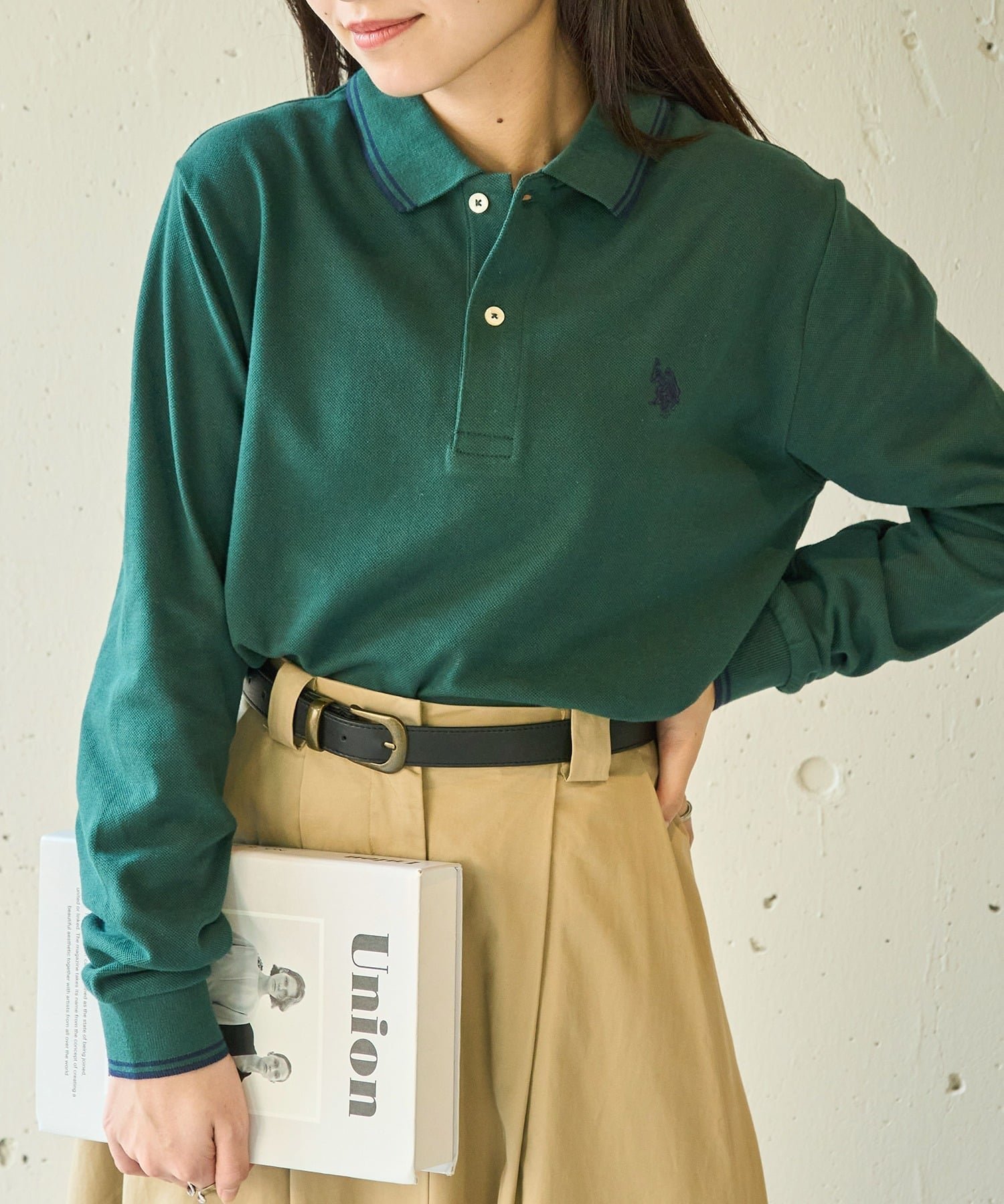 【セットアップセブン/SETUP7】のU.S. POLO ASSN./ティップラインロングスリーブポロシャツ ユニセックス インテリア・キッズ・メンズ・レディースファッション・服の通販 founy(ファニー) 　ファッション　Fashion　レディースファッション　Fashion for Women　トップス・カットソー　Cut & Sew Tops　シャツ・ブラウス・オフィスカジュアル　Elegant Blouses & Button-Ups　ポロシャツ・きれいめカジュアル　Smart-Casual Polo Tops　アクセサリー　Fashion Accessories　カーゴパンツ　Cargo Pants, Utility Pants　クラシカル　Classical, Vintage-Inspired　シンプル　Simple, Minimal　ジャケット　Jacket, Outerwear　スタイリッシュ　Stylish, Fashionable　スポーツ　Sports, Activewear　セットアップ　Set-Up, Coordinated Outfit　タートルネック　Turtleneck, High Neck　トレンド　Trend, Trending Now　ベーシック　Basic, Essential　ボトム　Bottoms, Lower Wear　メンズ　Men's, Menswear　リラックス　Relax, Relaxed Fit　ワンポイント　One Point, Statement Accent　再入荷　Restock / Back in Stock　おすすめ　Recommended / Our Picks　エレガント 上品　Elegant　GRN|ID: prp329100004745358 ipo3291000000034304167