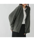 【グローバルワーク/GLOBAL WORK】のフワフワHugmeクルーカーディガン/581164 人気、トレンドファッション・服の通販 founy(ファニー) ファッション Fashion レディースファッション Fashion for Women トップス・カットソー Cut & Sew Tops カーディガン・羽織り Layered Style Cardigans カーディガン Cardigan, Knitwear コンパクト Compact, Small Size ショート Short, Short Length テクスチャー Texture, Textured Fabric トレンド Trend, Trending Now フェザー Feather, Feather Detail thumbnail チャコールグレー19|ID: prp329100004745419 ipo3291000000034305209