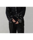 【ラジュール/Lajour】の2wayパール袖ニットカーディガン ブラック|ID: prp329100004745478 ipo3291000000034306158