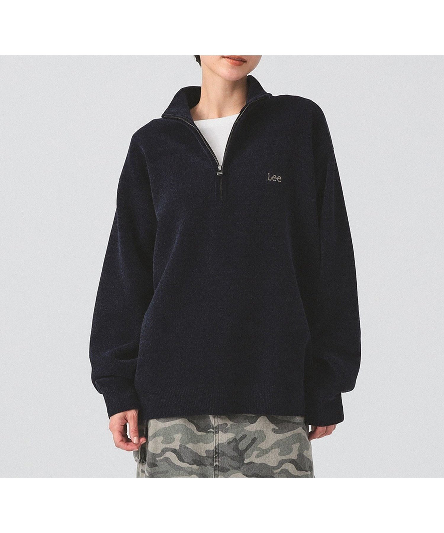 【ビームス ウイメン/BEAMS】のLee / Half Zip Sweat インテリア・キッズ・メンズ・レディースファッション・服の通販 founy(ファニー)  ファッション Fashion レディースファッション Fashion for Women トップス・カットソー Cut & Sew Tops レディースパーカー・カジュアルフーディー Casual Hoodies & Sweatshirts スウェット・クルーネックトップス Sweatshirts & Crewnecks / Relaxed Fit Sweat Tops インナー Innerwear クラシック Classic, Timeless Style シンプル Simple, Minimal ジップ Zip, Zipper スウェット / スエット Sweatshirt, Sweatwear デニム Denim, Jeans Material バランス Balance, Style Balance ルーズ Loose, Oversized おすすめ Recommended / Our Picks NAVY|ID: prp329100004745503 ipo3291000000034306599