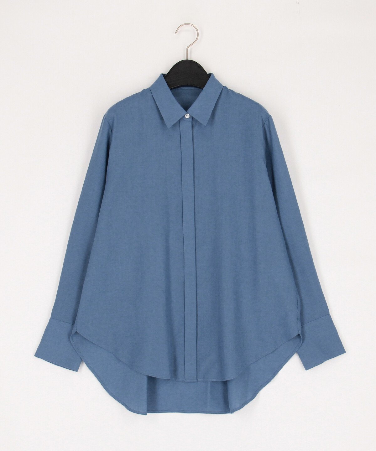 【コムサ/COMME CA】のビエラ シャツ インテリア・キッズ・メンズ・レディースファッション・服の通販 founy(ファニー) 　ファッション　Fashion　レディースファッション　Fashion for Women　トップス・カットソー　Cut & Sew Tops　シャツ・ブラウス・オフィスカジュアル　Elegant Blouses & Button-Ups　タートルネック　Turtleneck, High Neck　長袖　Long Sleeve, Full Sleeve　23:サックスブルー|ID: prp329100004745505 ipo3291000000034306630