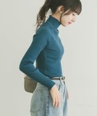 【アイテムズアーバンリサーチ/ITEMS URBAN RESEARCH】の『洗濯可』モチモチハイネックリブニット BLU|ID: prp329100004745511 ipo3291000000034306682
