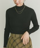 【アイテムズアーバンリサーチ/ITEMS URBAN RESEARCH】の『洗濯可』モチモチハイネックリブニット BLK|ID: prp329100004745511 ipo3291000000034306687