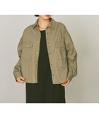 【ベイフロー/BAYFLOW】のショートとロングで選べる着丈 コットンボーイフレンドシャツ カーキ78|ID: prp329100004745516 ipo3291000000034306841