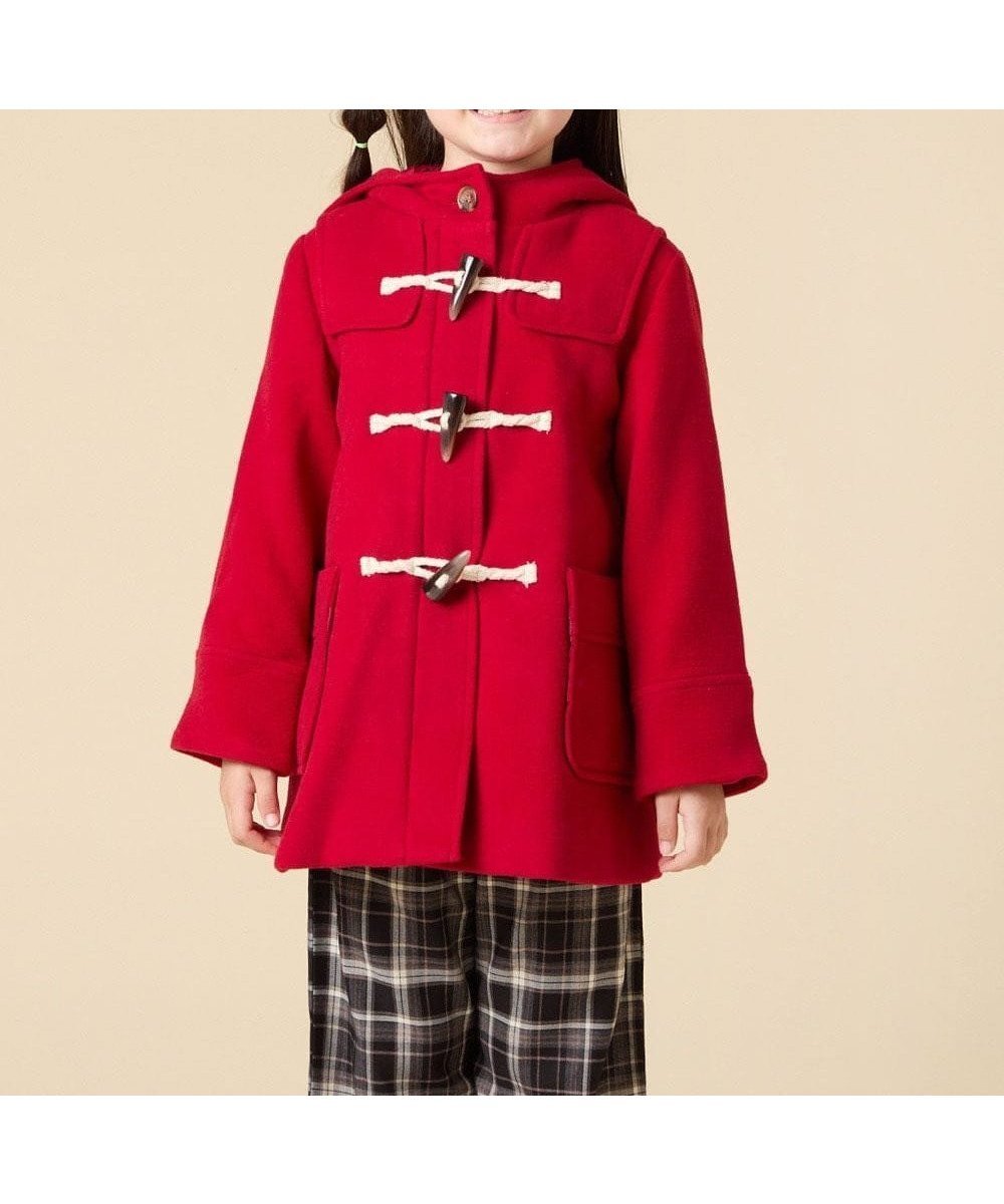 【アー ヴェー ヴェー/a.v.v / KIDS】の100-160 【アウター人気NO.1】【選べる5色展開/お家で洗える】ライトフェイクウールダッフルコート 人気、トレンドファッション・服の通販 founy(ファニー) 　ファッション　Fashion　キッズファッション　Fashion for Kids　アウター　Coat Outerwear /Kids　洗える　Machine Washable　シンプル　Simple, Minimal　ダッフルコート　Duffle Coat, Toggle Coat　チェック　Check, Plaid, Tartan　トレンド　Trend, Trending Now　定番　Standard, Basic Item　人気　Popular, Best Seller　フォーマル　Formal, Dressy　フロント　Front, Front Design　ボトム　Bottoms, Lower Wear　ポケット　Pocket, Pocket Detail　防寒　Cold Protection, Winter-Ready　ミドル　Middle Length, Mid Height　楽ちん　Easy Fit, Comfortable　冬　Winter / This Winter　A/W・秋冬　Autumn/Winter　再入荷　Restock / Back in Stock　おすすめ　Recommended / Our Picks　エレガント 上品　Elegant　 other-1|ID: prp329100004745521 ipo3291000000034547102