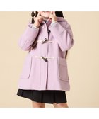 【アー ヴェー ヴェー/a.v.v / KIDS】の100-160 【アウター人気NO.1】【選べる5色展開/お家で洗える】ライトフェイクウールダッフルコート ピンク|ID: prp329100004745521 ipo3291000000034547105