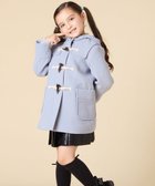 【アー ヴェー ヴェー/a.v.v / KIDS】の100-160 【アウター人気NO.1】【選べる5色展開/お家で洗える】ライトフェイクウールダッフルコート ライトブルー|ID: prp329100004745521 ipo3291000000034547106