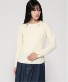【クロコダイル/CROCODILE】のジャカード デザイン Tシャツ 人気、トレンドファッション・服の通販 founy(ファニー) ファッション Fashion レディースファッション Fashion for Women トップス・カットソー Cut & Sew Tops シャツ・ブラウス・オフィスカジュアル Elegant Blouses & Button-Ups ロングTシャツ・Tシャツ Longline T-Shirts & Tees ジャカード/ジャガード Jacquard, Woven Pattern エレガント 上品 Elegant thumbnail アイボリー|ID: prp329100004745837 ipo3291000000034310284