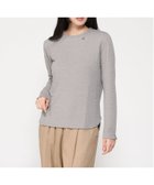 【クロコダイル/CROCODILE】のジャカード デザイン Tシャツ 人気、トレンドファッション・服の通販 founy(ファニー) ファッション Fashion レディースファッション Fashion for Women トップス・カットソー Cut & Sew Tops シャツ・ブラウス・オフィスカジュアル Elegant Blouses & Button-Ups ロングTシャツ・Tシャツ Longline T-Shirts & Tees ジャカード/ジャガード Jacquard, Woven Pattern エレガント 上品 Elegant thumbnail グレージュ|ID: prp329100004745837 ipo3291000000034310285