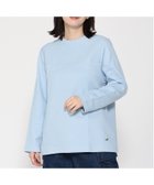 【クロコダイル/CROCODILE】のジャカード 切り替え カットソー 人気、トレンドファッション・服の通販 founy(ファニー) ファッション Fashion レディースファッション Fashion for Women トップス・カットソー Cut & Sew Tops カットソー・ベーシックTシャツ Cut-and-Sewn Tops / Stretch Tees & Basics なめらか Smooth, Silky Texture インナー Innerwear カットソー Cut and Sewn Top シンプル Simple, Minimal ジャカード／ジャガード Jacquard, Woven Pattern thumbnail サックス|ID: prp329100004745843 ipo3291000000035118402