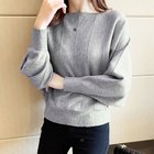 【ミニミニストア/miniministore】のニットトップス きれいめ 体型カバー大人 グレー|ID: prp329100004745851 ipo3291000000034310413