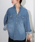 【スローブ イエナ/SLOBE IENA】の《WEB限定/追加3》LE DENIM BDUデニムシャツ 人気、トレンドファッション・服の通販 founy(ファニー) ファッション Fashion レディースファッション Fashion for Women トップス・カットソー Cut & Sew Tops シャツ・ブラウス・オフィスカジュアル Elegant Blouses & Button-Ups 2025年 2025 2025-2026秋冬・A/W Autumn/Winter 2025–26 AW25–26 おすすめ Recommended / Our Picks スラックス Slacks, Dress Pants デニム Denim, Jeans Material パイピング Piping, Trim Design ポケット Pocket, Pocket Detail ミリタリー Military, Army Style ヨーク Yoke, Yoke Design ルーズ Loose, Oversized 羽織 Haori, Light Jacket thumbnail ブルー A|ID: prp329100004745853 ipo3291000000036071886