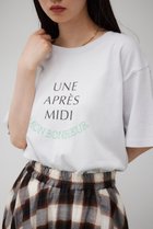【アズール バイ マウジー/AZUL by moussy】のソフトタッチロゴTシャツ L/GRY1|ID: prp329100004745856 ipo3291000000034310475