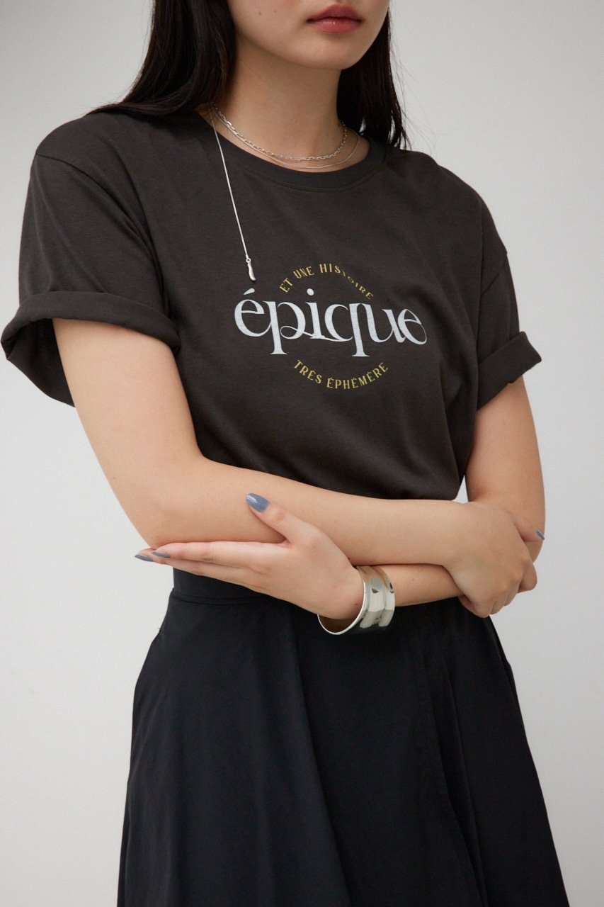 【アズール バイ マウジー/AZUL by moussy】のソフトタッチロゴTシャツ インテリア・キッズ・メンズ・レディースファッション・服の通販 founy(ファニー) 　ファッション　Fashion　レディースファッション　Fashion for Women　トップス・カットソー　Cut & Sew Tops　シャツ・ブラウス・オフィスカジュアル　Elegant Blouses & Button-Ups　ロングTシャツ・Tシャツ　Longline T-Shirts & Tees　2024年　2024　2024-2025秋冬・A/W　Autumn/Winter 2024–25 AW24–25　おすすめ　Recommended / Our Picks　ベーシック　Basic, Essential　ボトム　Bottoms, Lower Wear　リラックス　Relax, Relaxed Fit　夏　Summer　A/W・秋冬　Autumn/Winter　C.GRY|ID: prp329100004745856 ipo3291000000034310477