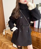 【モーメントプラス/moment+ / MEN】のライトニットメルトン2WAYカラーアレンジミドル丈トレンチコート 人気、トレンドファッション・服の通販 founy(ファニー) ファッション Fashion メンズファッション Fashion for Men コンパクト Compact, Small Size ショート Short, Short Length スタンド Stand Collar, Upright Stand スラックス Slacks, Dress Pants セーター Sweater, Knitwear デニム Denim, Jeans Material トレンチ Trench, Trench Coat トレンド Trend, Trending Now 定番 Standard, Basic Item フェミニン Feminine, Girly フェルト Felt, Felt Fabric フロント Front, Front Design ベーシック Basic, Essential ボトム Bottoms, Lower Wear ポケット Pocket, Pocket Detail 防寒 Cold Protection, Winter-Ready ミドル Middle Length, Mid Height メルトン Melton, Heavy Wool ロング Long, Long-Length 再入荷 Restock / Back in Stock プチプライス・低価格 Affordable / Budget Price エレガント 上品 Elegant thumbnail ブラック|ID: prp329100004745860 ipo3291000000034718139