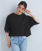 【ユナイテッドアローズ/UNITED ARROWS】のサッカー ドルマン プルオーバー カットソー BLACK|ID: prp329100004745865 ipo3291000000034310540