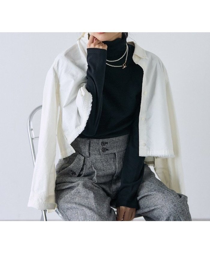 【フリークスストア/FREAK'S STORE】のフライスカット タートルトップス 24AW インテリア・キッズ・メンズ・レディースファッション・服の通販 founy(ファニー)  ファッション Fashion レディースファッション Fashion for Women トップス・カットソー Cut & Sew Tops 2024年 2024 2024-2025秋冬・A/W Autumn/Winter 2024–25 AW24–25 冬 Winter / This Winter インナー Innerwear カットソー Cut and Sewn Top タートル Turtleneck, Turtle Collar フィット Fit, Slim Fit ロング Long, Long-Length A/W・秋冬 Autumn/Winter ブラック|ID: prp329100004745869 ipo3291000000034310559