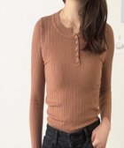 【アミュレット/Amulet】の【Dewlily】長袖リブニットトップス 人気、トレンドファッション・服の通販 founy(ファニー) ファッション Fashion レディースファッション Fashion for Women トップス・カットソー Cut & Sew Tops ニット Knit Tops & Sweaters シンプル Simple, Minimal フィット Fit, Slim Fit フォーマル Formal, Dressy フロント Front, Front Design A/W・秋冬 Autumn/Winter 長袖 Long Sleeve, Full Sleeve thumbnail ベージュ|ID: prp329100004745874 ipo3291000000034310596