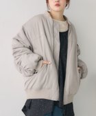 【レトロガール/RETRO GIRL】のルーズMA-1 人気、トレンドファッション・服の通販 founy(ファニー) ファッション Fashion レディースファッション Fashion for Women アウター Coat / Outerwear Collection MA-1ジャケット MA-1 Bomber Jackets / Flight Jackets おすすめ Recommended / Our Picks シャーリング Shirring, Ruched ジャケット Jacket, Outerwear デニム Denim, Jeans Material トレンド Trend, Trending Now ベスト Vest, Waistcoat ベーシック Basic, Essential ミリタリー Military, Army Style ルーズ Loose, Oversized ロング Long, Long-Length 秋 Autumn thumbnail ライトグレー|ID: prp329100004745879 ipo3291000000034443042