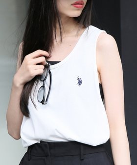 【セットアップセブン/SETUP7】のU.S. POLO ASSN./ワンポイントポニー刺繍タンクトップ ユニセックス 人気、トレンドファッション・服の通販 founy(ファニー) ファッション Fashion レディースファッション Fashion for Women シンプル Simple, Minimal スキニー Skinny, Slim Fit スポーツ Sports, Activewear タンク Tank Top, Sleeveless Top デニム Denim, Jeans Material 定番 Standard, Basic Item ハーフ Half, Half-Length ワイド Wide, Wide Fit 再入荷 Restock / Back in Stock |ID:prp329100004745892