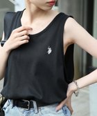 【セットアップセブン/SETUP7】のU.S. POLO ASSN./ワンポイントポニー刺繍タンクトップ ユニセックス 人気、トレンドファッション・服の通販 founy(ファニー) ファッション Fashion レディースファッション Fashion for Women シンプル Simple, Minimal スキニー Skinny, Slim Fit スポーツ Sports, Activewear タンク Tank Top, Sleeveless Top デニム Denim, Jeans Material 定番 Standard, Basic Item ハーフ Half, Half-Length ワイド Wide, Wide Fit 再入荷 Restock / Back in Stock thumbnail BLK|ID: prp329100004745892 ipo3291000000034310819
