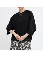 【ラシュッド/LASUD】のNORITAKE スーピマコットンドルマンカットソー ブラック|ID: prp329100004745906 ipo3291000000034310954