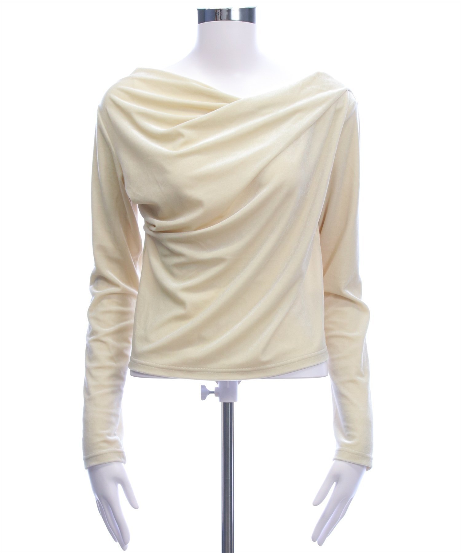 【クリア/clear】のベロアドレープトップス インテリア・キッズ・メンズ・レディースファッション・服の通販 founy(ファニー)  ファッション Fashion レディースファッション Fashion for Women トップス・カットソー Cut & Sew Tops ベロアトップス Velour Tops / Velvet-Look Items アクセサリー Fashion Accessories インナー Innerwear シンプル Simple, Minimal ジャケット Jacket, Outerwear センター Center, Center Line タイトスカート Pencil Skirt, Tight Skirt デニム Denim, Jeans Material なめらか Smooth, Silky Texture ベロア Velour, Soft Velvet レース Lace, Lace Fabric エレガント 上品 Elegant LBE|ID: prp329100004745941 ipo3291000000034383169