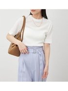 【ミラオーウェン/Mila Owen】のイージーケアレイヤード半袖カットトップス 人気、トレンドファッション・服の通販 founy(ファニー) 雑誌掲載アイテム Magazine Picks & Fashion Features ファッション雑誌 Fashion Magazines ビジンヒャッカ 美人百花 ファッション Fashion レディースファッション Fashion for Women トップス・カットソー Cut & Sew Tops クール Cool, Chic コンパクト Compact, Small Size スマート Smart, Elegant センター Center, Center Line 雑誌 Magazine, Fashion Magazine タンク Tank Top, Sleeveless Top 8月号 August Issue, Aug. Edition 半袖 Short Sleeve, Half Sleeve おすすめ Recommended / Our Picks 夏 Summer thumbnail WHT[001]|ID: prp329100004745942 ipo3291000000035181850