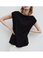 【ミラオーウェン/Mila Owen】のボートネックシルケットカットプルオーバー 人気、トレンドファッション・服の通販 founy(ファニー) ファッション Fashion レディースファッション Fashion for Women トップス・カットソー Cut & Sew Tops カジュアルプルオーバー・ニットトップス Pullovers & Knit Tops / Casual Pullovers ウォッシャブル Machine Washable カットソー Cut and Sewn Top ショルダー Shoulder, Shoulder Strap シルク Silk, 100% Silk シルケット Silket, Silky Cotton スマート Smart, Elegant スリーブ Sleeve, Long Sleeve / Short Sleeve トレンド Trend, Trending Now ドレープ Drape, Draping Fabric フレンチ French, French Style ラグジュアリー Luxury, Elegant ワンショル One Shoulder, Asymmetrical エレガント 上品 Elegant thumbnail BLK[009]|ID: prp329100004745946 ipo3291000000035186756