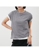 【ミラオーウェン/Mila Owen】の【セットアイテム】コットン100%レイヤード2PACK T 人気、トレンドファッション・服の通販 founy(ファニー) ファッション Fashion レディースファッション Fashion for Women イエロー Yellow グラフィック Graphic, Graphic Design コンパクト Compact, Small Size シンプル Simple, Minimal ストレッチ Stretch, Stretchy Fabric スマート Smart, Elegant トレンド Trend, Trending Now エレガント 上品 Elegant ギフト プレゼント Gift / Present thumbnail GRY[006]|ID: prp329100004745953 ipo3291000000035107090