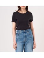 【リーバイス/Levis】のエッセンシャル Tシャツ 人気、トレンドファッション・服の通販 founy(ファニー) ファッション Fashion レディースファッション Fashion for Women トップス・カットソー Cut & Sew Tops シャツ・ブラウス・オフィスカジュアル Elegant Blouses & Button-Ups ロングTシャツ・Tシャツ Longline T-Shirts & Tees カッティング Cutting Detail クラシック Classic, Timeless Style フィット Fit, Slim Fit thumbnail Blacks|ID: prp329100004745970 ipo3291000000034486524