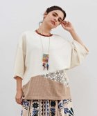 【アミナコレクション/Amina Collection】の【チャイハネ】シュグTOP 人気、トレンドファッション・服の通販 founy(ファニー) ファッション Fashion レディースファッション Fashion for Women ワンピース Dresses パッチワーク Patchwork, Mixed Fabric ベーシック Basic, Essential モチーフ Motif, Design Theme thumbnail ホワイト|ID: prp329100004745972 ipo3291000000034486018