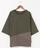 【アミナコレクション/Amina Collection】の【チャイハネ】シュグTOP 人気、トレンドファッション・服の通販 founy(ファニー) ファッション Fashion レディースファッション Fashion for Women ワンピース Dresses パッチワーク Patchwork, Mixed Fabric ベーシック Basic, Essential モチーフ Motif, Design Theme thumbnail カーキ|ID: prp329100004745972 ipo3291000000034486021