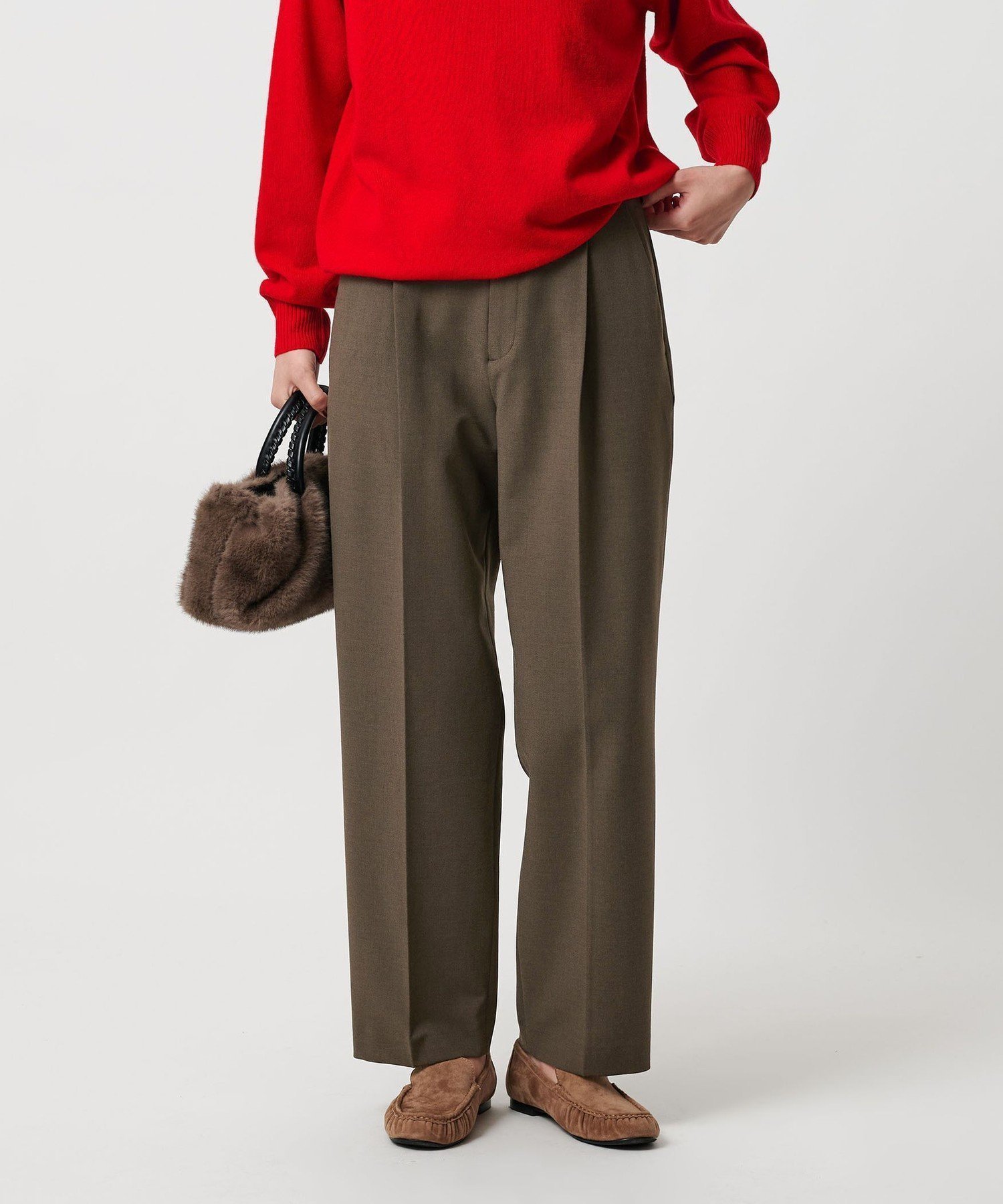 【ビューティ&ユース ユナイテッドアローズ/BEAUTY&YOUTH / UNITED ARROWS】のタックテーパードパンツ ウォッシャブル インテリア・キッズ・メンズ・レディースファッション・服の通販 founy(ファニー) ファッション Fashion レディースファッション Fashion for Women パンツ Pants & Trousers ウォッシャブル Machine Washable ウォーム Warm Fabric ジャケット Jacket, Outerwear スウェット / スエット Sweatshirt, Sweatwear スニーカー Sneakers, Trainers センター Center, Center Line バランス Balance, Style Balance リラックス Relax, Relaxed Fit おすすめ Recommended / Our Picks ビジネス 仕事 通勤 Business / Work / Commuting MOCA|ID: prp329100004745973 ipo3291000000034486512