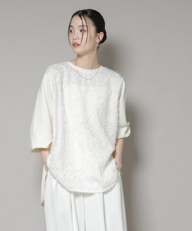 【ナノ ユニバース/nano universe】 フロントシャギーコンビカットトップス人気、トレンドファッション・服の通販 founy(ファニー) ファッション Fashion レディースファッション Fashion for Women トップス・カットソー Cut & Sew Tops インナー Innerwear ウォッシャブル Machine Washable カットソー Cut and Sewn Top ギャザー Gathered, Ruffled コンビ Combo, Combination Style ジャケット Jacket, Outerwear ジョーゼット Georgette, Semi-Sheer Fabric スラックス Slacks, Dress Pants 定番 Standard, Basic Item フロント Front, Front Design ワイド Wide, Wide Fit アウトレット Outlet / Clearance 2025年 2025 2025-2026秋冬・A/W Autumn/Winter 2025–26 AW25–26 |ID:prp329100004745981