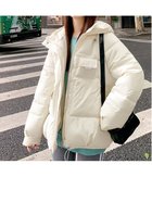 【ミニミニストア/miniministore】の中綿フェイクダウンジャケット フード付き アイボリー|ID: prp329100004745991 ipo3291000000034311661