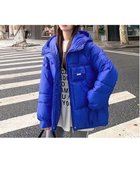 【ミニミニストア/miniministore】の中綿フェイクダウンジャケット フード付き ロイヤルブルー|ID: prp329100004745991 ipo3291000000034311670