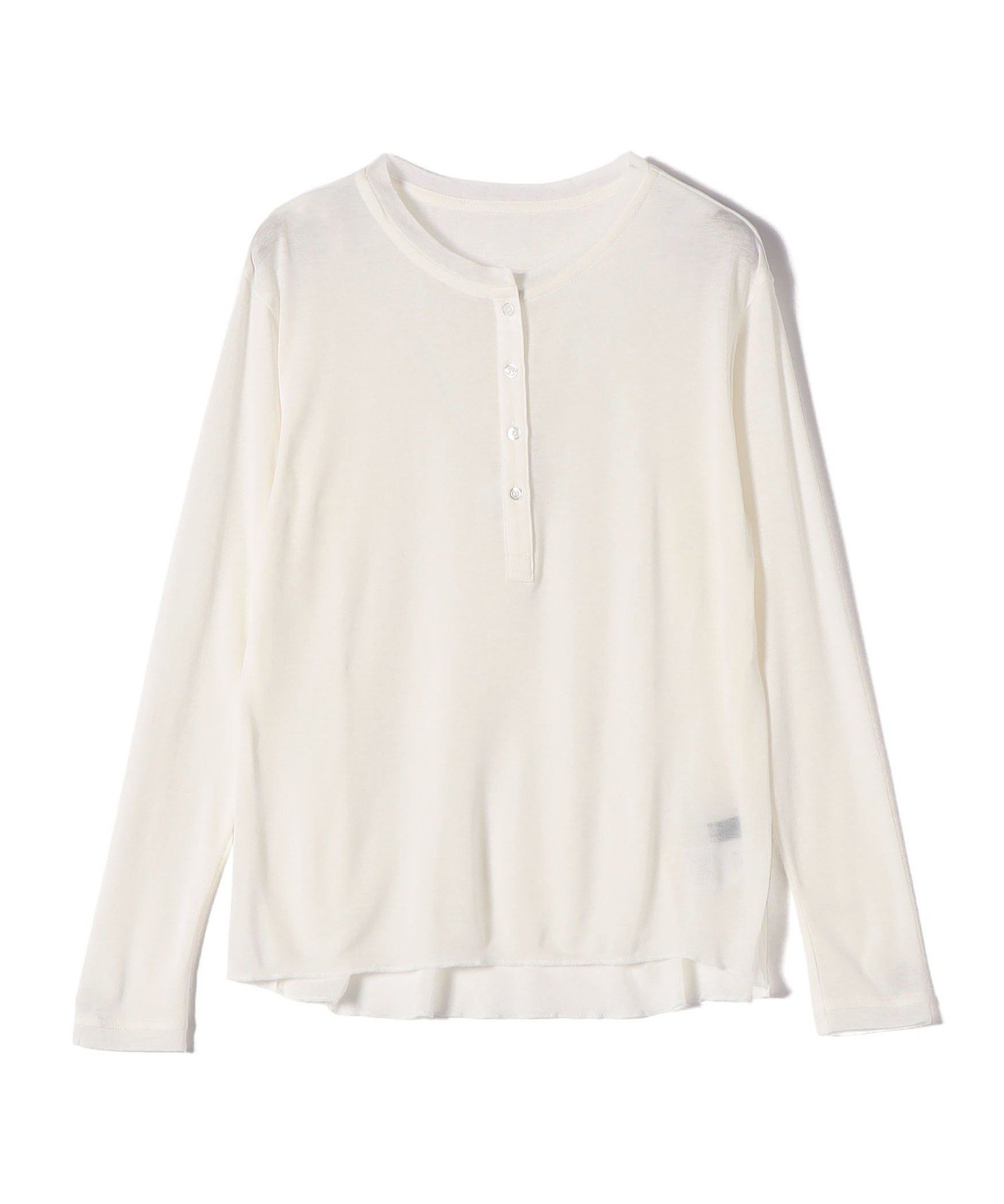 【シップス フォー ウィメン/SHIPS】のSHIPS Colors ウール混 天竺 ヘンリー ネック ロンT インテリア・キッズ・メンズ・レディースファッション・服の通販 founy(ファニー)  ファッション Fashion レディースファッション Fashion for Women トップス・カットソー Cut & Sew Tops ロングTシャツ・Tシャツ Longline T-Shirts & Tees インナー Innerwear カットソー Cut and Sewn Top シンプル Simple, Minimal ジャケット Jacket, Outerwear デニム Denim, Jeans Material トレンド Trend, Trending Now ベスト Vest, Waistcoat メンズ Men's, Menswear ルーズ Loose, Oversized A/W・秋冬 Autumn/Winter アウトレット Outlet / Clearance おすすめ Recommended / Our Picks ビジネス 仕事 通勤 Business / Work / Commuting 2025年 2025 2025-2026秋冬・A/W Autumn/Winter 2025–26 AW25–26 オフホワイト|ID: prp329100004746041 ipo3291000000034359338