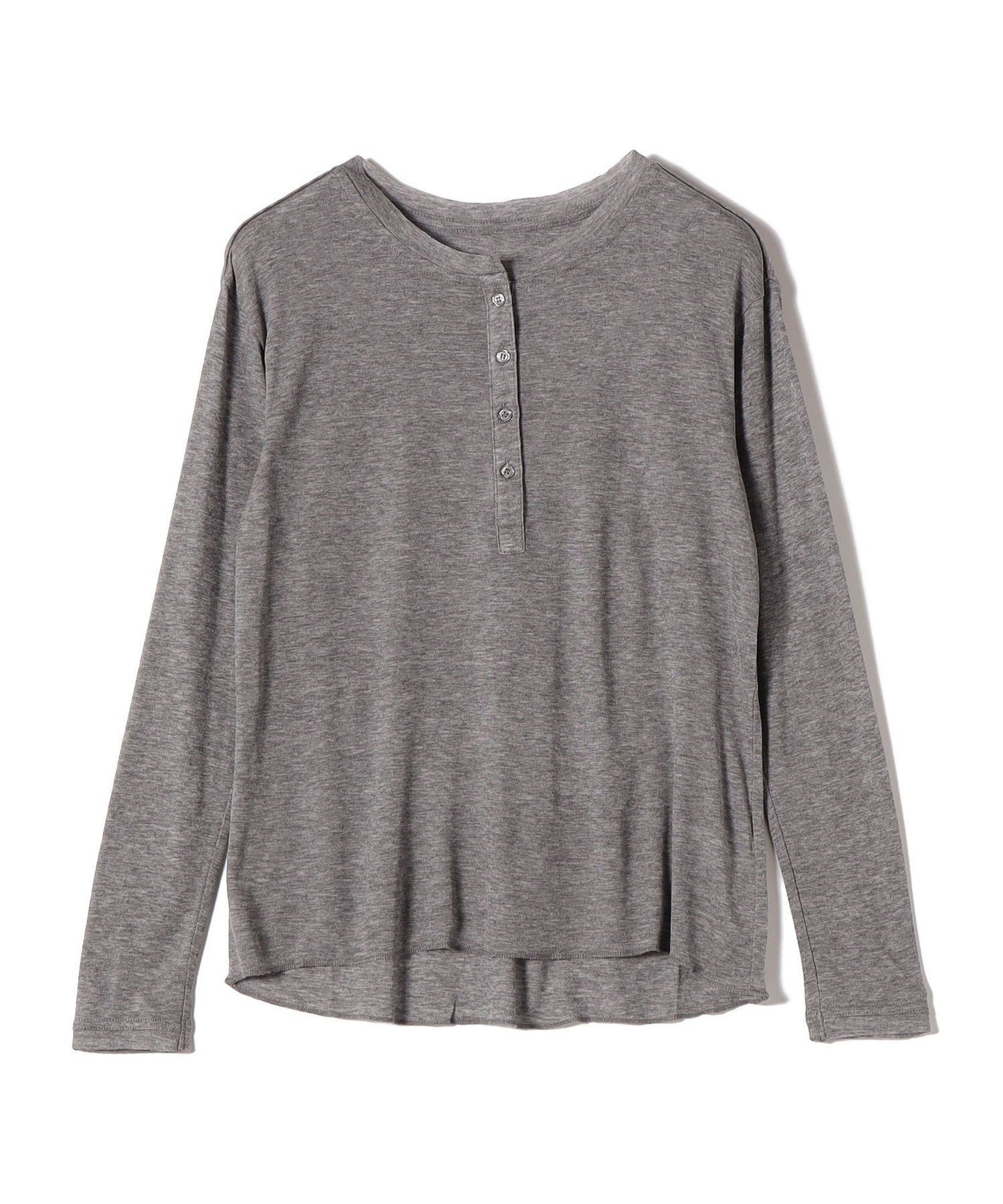 【シップス フォー ウィメン/SHIPS】のSHIPS Colors ウール混 天竺 ヘンリー ネック ロンT インテリア・キッズ・メンズ・レディースファッション・服の通販 founy(ファニー)  ファッション Fashion レディースファッション Fashion for Women トップス・カットソー Cut & Sew Tops ロングTシャツ・Tシャツ Longline T-Shirts & Tees インナー Innerwear カットソー Cut and Sewn Top シンプル Simple, Minimal ジャケット Jacket, Outerwear デニム Denim, Jeans Material トレンド Trend, Trending Now ベスト Vest, Waistcoat メンズ Men's, Menswear ルーズ Loose, Oversized A/W・秋冬 Autumn/Winter アウトレット Outlet / Clearance おすすめ Recommended / Our Picks ビジネス 仕事 通勤 Business / Work / Commuting 2025年 2025 2025-2026秋冬・A/W Autumn/Winter 2025–26 AW25–26 グレー|ID: prp329100004746041 ipo3291000000034359339