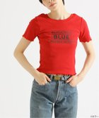 【エディフィス/EDIFICE】の【EVA*PSG】 JP PATTERND BLUE TEE レッド|ID: prp329100004746075 ipo3291000000034389198