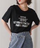 【バブ ブージュルード/Bab Bou Jeloud】のリサイクルポリ天竺ナンバリングTee BLACK|ID: prp329100004746088 ipo3291000000034389240