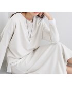 【インディヴィ/INDIVI】の【SETUP可能/洗える/UVケア】ライトジャージ ボトルネックトップス オフホワイト|ID: prp329100004746117 ipo3291000000034578302