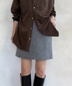 【ドゥドゥ/DouDou】のブークレーウールミニスカート 人気、トレンドファッション・服の通販 founy(ファニー) ファッション Fashion レディースファッション Fashion for Women スカート Skirts ミニスカート Mini Skirts シンプル Simple, Minimal スマート Smart, Elegant 雑誌 Magazine, Fashion Magazine A/W・秋冬 Autumn/Winter 冬 Winter / This Winter 再入荷 Restock / Back in Stock エレガント 上品 Elegant 2025年 2025 2025-2026秋冬・A/W Autumn/Winter 2025–26 AW25–26 thumbnail グレー|ID: prp329100004746148 ipo3291000000034498287