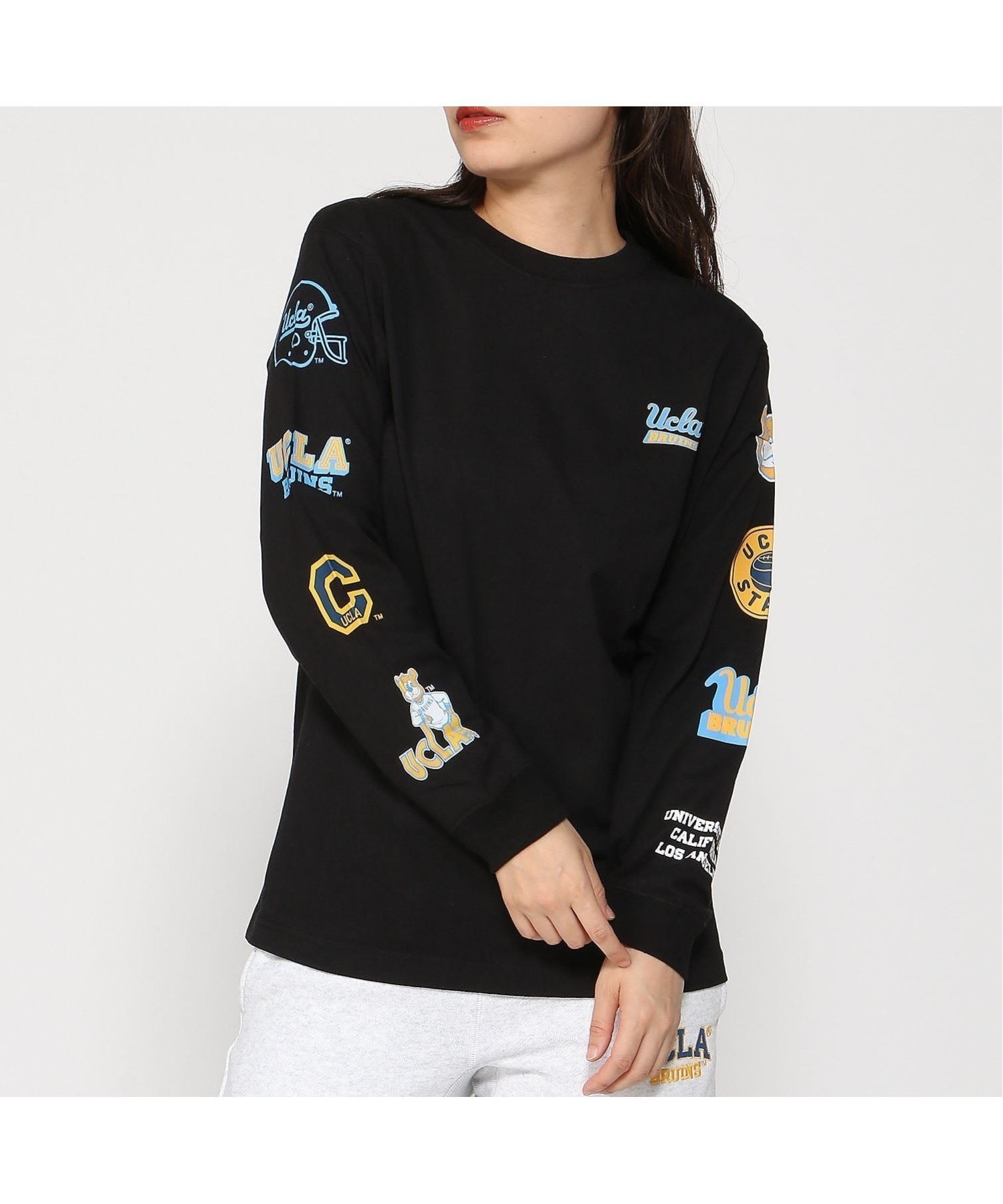 【フララニハワイ/Hula Lani Hawaii】のUCLA/UCLA LS プリント TEE 人気、トレンドファッション・服の通販 founy(ファニー)  ファッション Fashion レディースファッション Fashion for Women スリーブ Sleeve, Long Sleeve / Short Sleeve プリント Print, Printed Pattern ロング Long, Long-Length  other-1|ID: prp329100004746223 ipo3291000000034383612