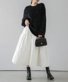 【ラジュール/Lajour】のキルティングスカート ホワイト|ID: prp329100004746230 ipo3291000000034561315